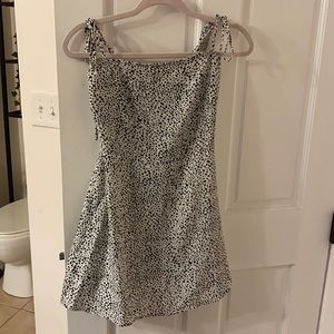 Cute black and white dress